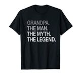 Grandpa The Man The Myth The Legend Father's day Grandpa T-Shirt