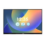 AYKON "65-Inch Interactive Flat Panel LED TV - 4K UHD Smart Display for Education, Business, and Entertainment