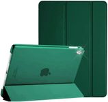 For Apple iPad Case Air 2 ( 2nd Generation 2014, 9.7-Inch ) - Model No. A1566 / A1567 - Auto Wake/sleep - Smart Magnetic Leather Cover (Emerald Green)