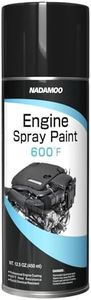 NADAMOO High‑Temperature Matte Black Spray Paint for Auto Engine Blocks