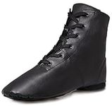 Jazz Boots Dance Shoes: High Top Bl