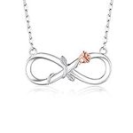 BlingGem Necklace for Women 925 Ste