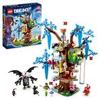 LEGO DREAMZzz 2-in-1 Fantastical Tree House Toy Set for 9 Plus Year Old Girls & Boys, with Mrs Castillo, Izzie, Mateo and the Night Hunter Minifigures, Imaginative Play Toys Based on the TV Show 71461