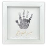 The Grandparent Gift Co. Photo Frame, Baptism Handprint