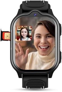 PunnkFunnk TrackNova 4G/5G Kids Smart Watch | HD Video Call | Live GPS Tracking | App Control | Safe Zone & SOS | Games | Family Chat | 800mAh Long Battery | FaceLock | Safety Watch for Kids - (Black)