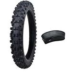 60/100-14" Knobby Front Tire + Tube