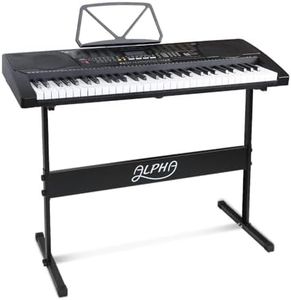 Alpha 61 Keys Lighted Electronic Keyboard