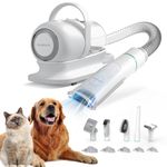 neabot P1 Pro Pet Grooming Kit & Vacuum Suction 99% Pet Hair, Professional Grooming Clippers with 5 Proven Grooming Tools for Dogs Cats and Other Animals1