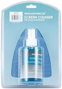 Monoprice Universal Screen Cleaner (Large Bottle, Blister Pack) for LCD & Plasmas TV, all iPad, iPhone, Galaxy Tab, and Smartphones