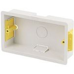 Appleby Pack of 5 x SB629 2 Gang 35mm Dry Lining Wall Boxes