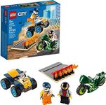 LEGO City Stunt Team 60255 Bike Toy, Cool Building Set for Kids