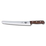 Victorinox Rosewood Pastry Knife, Stainless Steel, Brown, 26cm,5.2930.26G