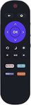 Universal for Roku TV Remote, Compatible with All Onn/TCL/Element/Haier/Hitachi/LG/Sanyo/JVC/Magnavox/RCA/Philips/Westinghouse Roku Built-in Smart TV with Netflix, DEEZER, Bein Sports and Crackle