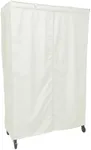 Formosa Covers Storage Shelving Unit Cover, fits Racks 48" Wx18 Dx72 H (Cover only Off White Color)