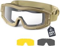 VOZAPOW Airsoft Goggles Anti Fog wi