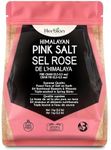 Herbion Naturals Himalayan Pink Salt - Pure and Flavorful Fine Grain - 1 KG (2.2 lbs) Resealable Pouch - Rich in Minerals - Triple Cleansed - GMO-Free - Chemical-Free