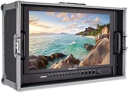 SEETEC P173-9HSD-CO 17.3 Inch Carry on Broadcast Production Director Monitor with 3G-SDI HDMI YPbPr Input and Output Aluminum Design Full HD 1920×1080