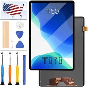 for Samsung Galaxy Tab S7 SM-T870 Screen Replacement for Galaxy Tab S7 T870 LCD Screen Replacement for SM-T875 SM-T876B Display Touch Digitizer Assembly Repair Parts [Not Fit for Tab S7 Plus]