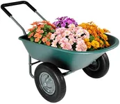 2 Wheel Wheelbarrow, 330 Pounds Cap