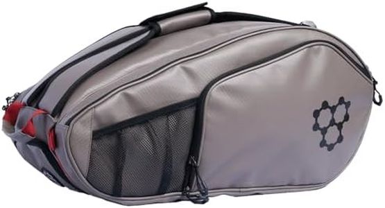 CRBN Pickleball - Pro Team Tour Pickleball Paddle Bag (Grey)