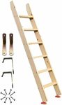 Bunk Bed Ladder with 3.9" Wide Step