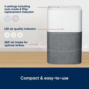 Blueair Blue 3610 Air Purifier – HEPA Filter, Large Room