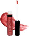 Palladio Lip Gloss, Non-Sticky Lip Gloss, Contains Vitamin E and Aloe, Offers Intense Color and Moisturization, Minimizes Lip Wrinkles, Softens Lips with Beautiful Shiny Finish, Watermelon