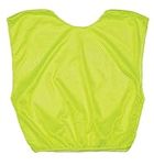 Champion Sports Youth Mesh Practice Scrimmage Vest, Neon Yellow (Pack of 12)