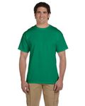 Fruit of the Loom Men's Premium Crew Tee(Pack of 2), Retro Heather Green, Medium