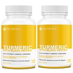 HIGH POTENCY TURMERIC CURCUMIN + BLACK PEPPER EXTRACT – Powerful 3700mg per Serving (2 capsules), Source of Anti-Inflammatory and Antioxidants. Joint Pain Relief, Improved Liver Function. Non-GMO, Vegan, Gluten Free. Zero Additives, Easy to Swallow Capsules.