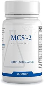 Biotics Research MCS-2 Metabolic Clearing Support, Liver Health, Potent Antioxidant Formula, Milk Thistle, Red Clover, 90 Capsules