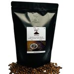 MOKKAFARMS 100% Pure Arabica Roasted Coffee Beans 500 Gram | Medium-Dark Roast, Fresh Single Origin Coffee | Plantation A/Aa Bean | Rich Flavorful Aromatic | Farm To Fork | One Way Valve/Zip-Lock Bag