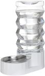 RIZZARI Automatic 9L Pet Waterer,100% BPA-Free, Gravity Stainless Steel Water Dispenser for Cats and Small and Medium-Sized Dogs