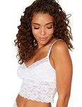 Cosabella Women's NSN Cropped Cami - White - Medium