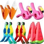 10 Pcs Beach Towel Clips Holders Po