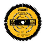 DEWALT 12 in. 80T Fine Finish Saw Blade (DWA11280)