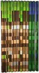 SDM 12 x Camouflage/Pixel Design HB Pencils. Ideal Party Bag Fillers, Student Gifts and Cheap Gifts for Kids