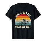 Vintage Fishing Bass Boat Design fo