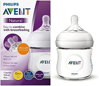 Philips Avent Natural Response 3.0 Baby Bottle 125ml Single SCY900/01