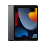 Apple iPad (9th Generation): with A13 Bionic chip, 10.2-inch Retina Display, 64GB, Wi-Fi, 12MP front/8MP Back Camera, Touch ID, All-Day Battery Life – Space Grey