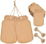 G2PLUS Kraft Paper Gift Tags,Blank 