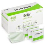 Screen Wipes Individually Wrapped, EOTW Lens Wipes for Eyeglasses Pre-moistened Computer Glasses Cleaner Wipes, Cleaning Wipes for Monitor/Laptop/iPad/Mobile Phone/LCD TV/Tablet PC, Pack of 400