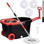 Spin Mop and Bucket with Wringer Se