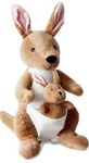 ACTINO Soft Toy for Kids,Best Birthday Gift for Children and Every Special Occassions 35 CM (Brown Kangaroo)