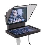 Elgato Prompter, All-in-One USB Teleprompter with Built-in Screen for YouTube, Twitch & Zoom Meetings Supports DSLR/Webcam/Smartphone, Drag & Drop Display, Works with Mac/PC & Stream Deck, Black