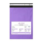 Everest 8x10 inches Pack Of 100 Pcs Purple With POD Courier Bags/Pouches/Covers/Mailing Bags 55 Micron 8 x 10 inches