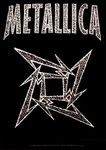 Metallica - Ninja Star Fabric Poster Flag