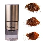 InstaCuppa Rechargeable Coffee Bean Grinder with Stainless Steel Burr Mill, One Click Operation, 5 Adjustable Grind Settings, Airtight Bottom Canister