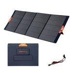 AOLITHIUM Portable Solar Panels, 24v 200 Watt Solar Panel for Power Station,23% Efficient Conversion Foldable Solar Charger, Waterproof IP65 Solar Panel kit with MC4 Connector for Home, RV, Camping