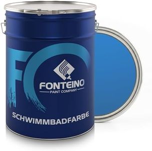 Schwimmbadfarbe Poolfarbe Poolbeschichtung Beton Schwimmbeckenfarbe Himmelblau - 5L